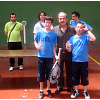 Imagen de noticia: Éxito de los burgaleses en la última jornada del Circuito de Abiertos de Frontenis de edad escolar