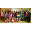 Imagen de noticia: Luis Alberto Hernando con los escolares de Sta. María del Campo y Lerma