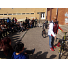 Imagen de noticia: El ciclismo burgalés se cita en el Instituto de Villarcayo