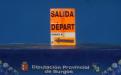 Pancarta Salida-Depart